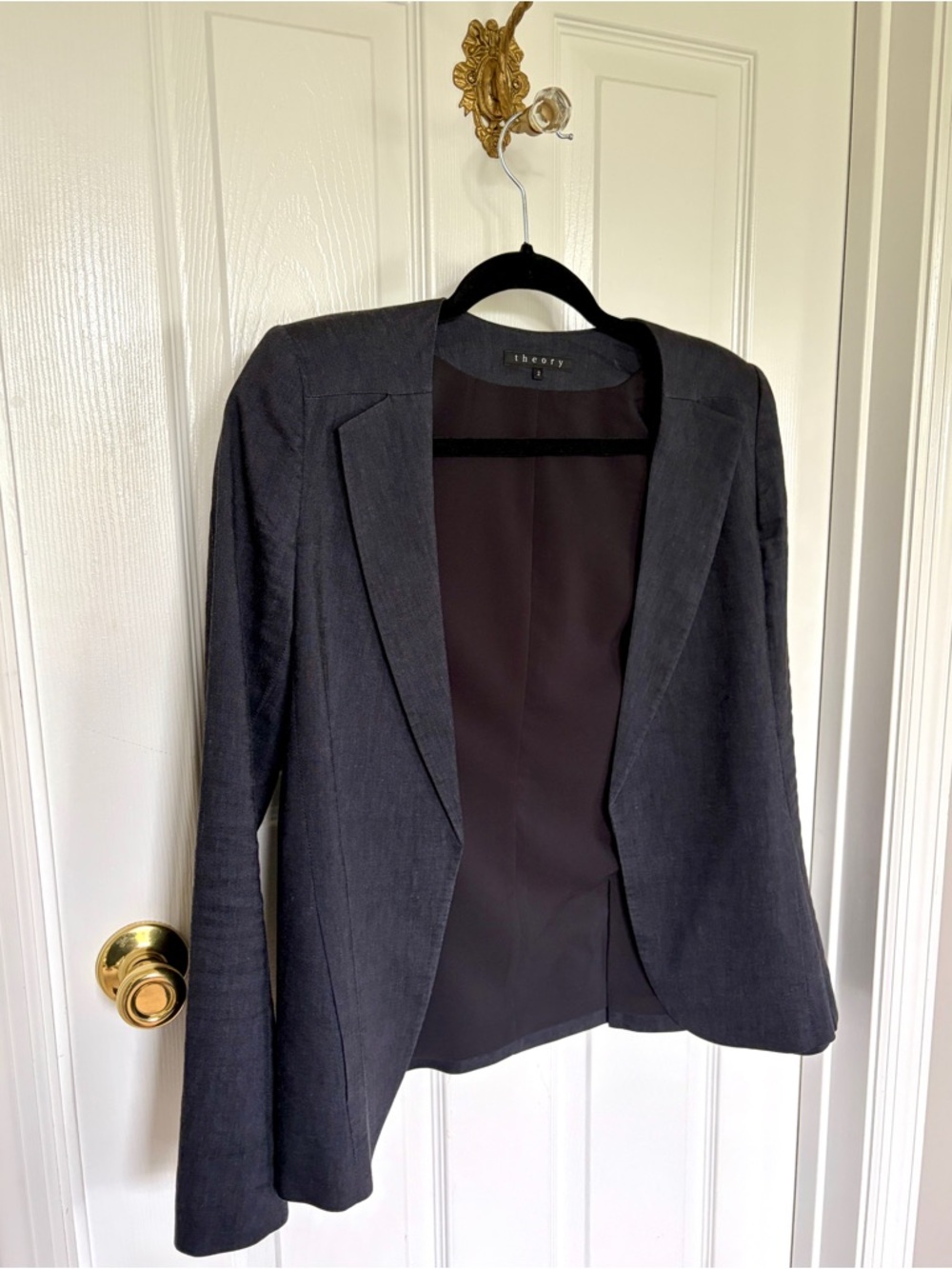 Theory Blazer Jacket Dark Navy size 2